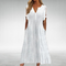 Erma™ Women's Elegant Dress - White