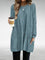 Nadia™ Cozy Pocket Tunic - Blue