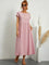 Cindy | Stylish Casual Maxi Dress - Pink