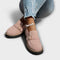 Poet – Casual Slippers with Round Toe - Pink