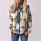 Vera | Relaxed Button-Up Jacket - Navy Blue